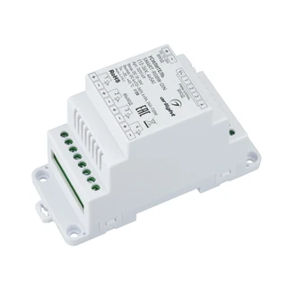 Фото #1 товара Усилитель SMART-RGBW-DIN (12-36V, 4x5A) (Arlight, IP20 Пластик, 5 лет)