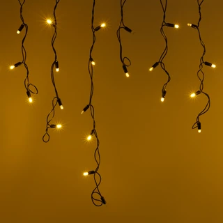 Фото #1 товара Светодиодная гирлянда ARD-EDGE-CLASSIC-2400x600-BLACK-88LED-PULSE Warm (230V, 6W) (Ardecoled, IP65)