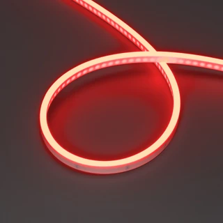 Фото #1 товара Светодиодная лента герметичная WAVE-SIDE-PU-H120-06x12mm 24V RGB (8 W/m, IP68, 3m, wire x1) (Arlight, Вывод прямой, 3 года)