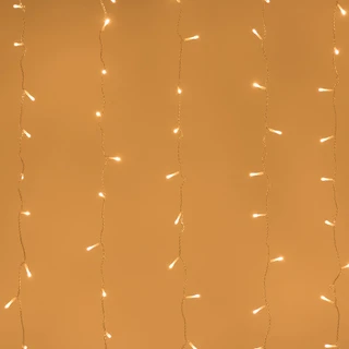 Фото #1 товара Светодиодная гирлянда ARD-CURTAIN-HOME-1500x1500-CLEAR-144LED Warm (230V, 6W) (Ardecoled, IP20)