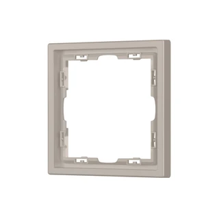 Фото #1 товара Рамка пластиковая FRM-NOBE-SFPL-1-CA (Arlight, Кашемир)