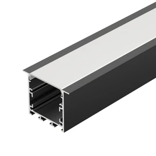 Фото #1 товара Профиль LINIA49-F-M-3000 BLACK (Arlight, Алюминий)