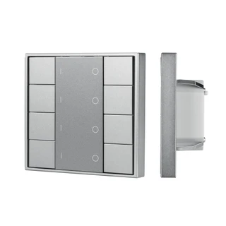 Фото #1 товара INTELLIGENT ARLIGHT Кнопочная панель DALI-201-23-4G-DIM-DT6-IN Silver (BUS, Frame) (IARL, IP20 Металл, 3 года)