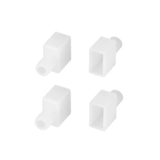 Фото #1 товара Заглушка WPH-FLEX-0612-SIDE WHITE с отверстием (Arlight, Силикон)