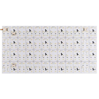 Фото #1 товара Лист LX-480-2835-576-24V White-MIX CRI90 (240mm, 15W, IP20) (Arlight, -)