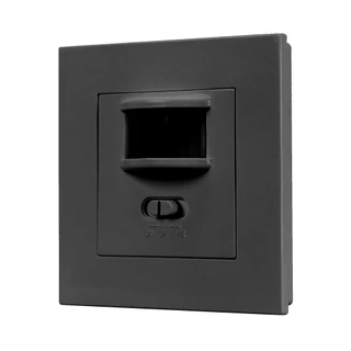 Фото #1 товара Датчик движения PRIME-PIR-BUILT-200W-BK (230V, 0.87A, MULTI, IP20) (Arlight, Пластик, 5 лет)