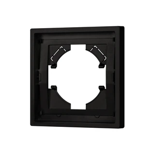 Фото #1 товара Рамка пластиковая FRM-TENDO-SFPL-1-BK (Arlight, Матовый черный)