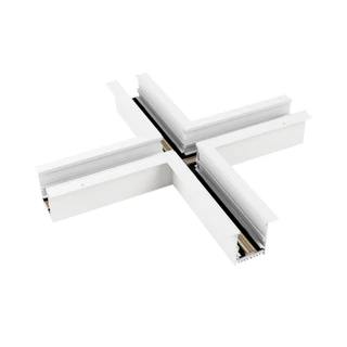 Фото #1 товара Коннектор крестовой MAG-CON-4560-F-X90 (WH) (Arlight, IP20 Металл, 5 лет)