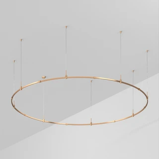 Фото #1 товара Основание ART-APRIORI-ROUND-HANG-R3000 (GD) (Arlight, IP20 Металл, 3 года)