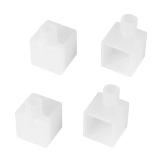 Фото #1 товара Заглушка WPH-FLEX-1616-90 WHITE с отверстием  (Arlight, Пластик)
