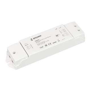 Фото #1 товара INTELLIGENT ARLIGHT Диммер SMART-PWM-102-72-CDW-PD-SUF (12-36V, 2x5A, TUYA Wi-Fi, 2.4G) (IARL, IP20 Пластик, 5 лет)