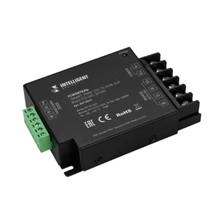 Фото #1 товара INTELLIGENT ARLIGHT Усилитель SMART-PWM-103-73-RGB-SUF Black (12-36V, 3x10A) (IARL, IP20 Металл, 5 лет)