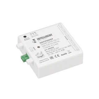 Фото #1 товара INTELLIGENT ARLIGHT Контроллер SMART-SENS-106-72-DIM-SUF (12-24V, 5A, TUYA Wi-Fi, 2.4G) (IARL, IP20 Пластик, 5 лет)