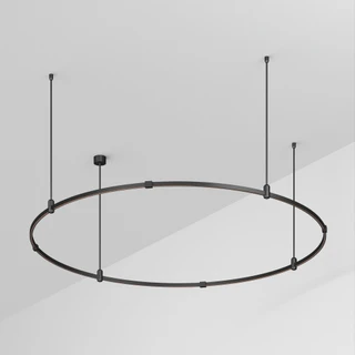 Фото #1 товара Основание ART-APRIORI-ROUND-ROD-800-R1800 (BK) (Arlight, IP20 Металл, 3 года)
