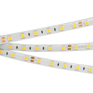Фото #1 товара Светодиодная лента RTW 2-5000SE 24V Cool 2x (5060, 300 LED, LUX) (Arlight, 14.4 Вт/м, IP65)