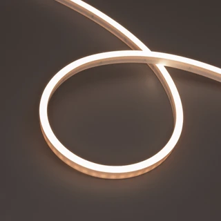 Фото #1 товара Светодиодная лента герметичная WAVE-SIDE-PU-A120-06x12mm 24V Day4000 (8 W/m, IP68, 1m, wire x1) (Arlight, Вывод прямой, 3 года)