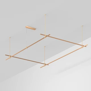 Фото #1 товара Основание ART-APRIORI-RECTANGLE-ROD-800-3000x2000 (GD) (Arlight, IP20 Металл, 3 года)