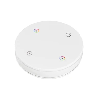 Фото #1 товара INTELLIGENT ARLIGHT Пульт SMART-801-22-1G-RGBW White (3V, Magnet, 2.4G) (IARL, IP20 Пластик, 5 лет)