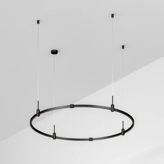 Фото #1 товара Основание ART-APRIORI-ROUND-HANG-R1200 (BK) (Arlight, IP20 Металл, 3 года)