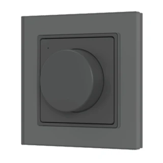 Фото #1 товара INTELLIGENT ARLIGHT Роторная панель SMART-RF-801-32-MULTI черная, квадрат. (3V, стекло, 2.4G) (IARL, IP20 Пластик, 5 лет)