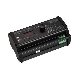 Фото #1 товара Диммер SMART-D17-DIM (230V, 6A, TRIAC, DIN, 2.4G) (Arlight, IP20 Пластик, 5 лет)