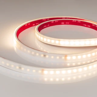 Фото #1 товара Светодиодная лента герметичная DMX-PS-A96-14mm 24V Warm3000-PX12 (14 W/m, IP67, 5m) (Arlight, CRI>90)