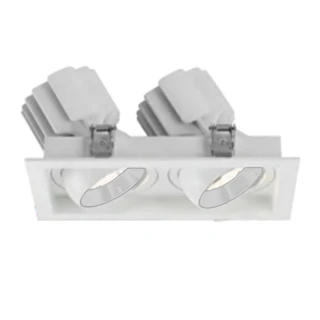 Фото #1 товара Светильник MS-VORTEX-BUILT-S210x117-2x20W Day4000 (WH-WH, 40 deg, 230V) (Arlight, IP20 Металл, 5 лет)