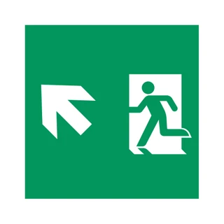 Фото #1 товара Пиктограмма EMGP-MARK-MA-LUP (Человек, Вверх-Влево) (Arlight, Пластик)