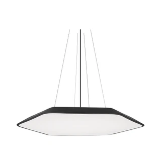 Фото #1 товара Светильник SP-TIARA-SLIM-HANG-H50-L800x720-75W Day4000 (BK, 160 deg, 230V) IP33 (Arlight, Металл)