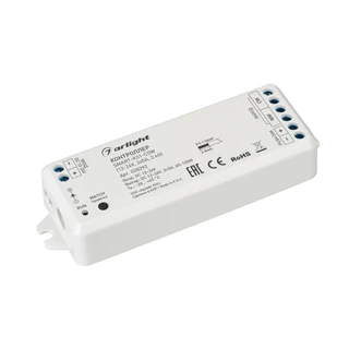 Фото #1 товара Контроллер SMART-K31-CDW (12-24V, 2x5A, 2.4G) (Arlight, IP20 Пластик, 5 лет)
