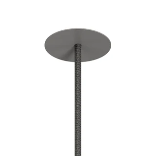 Фото #1 товара Вывод провода питания для натяжного потолка SPX-CAP-STRETCH-R64-C6.5 (RAL7045) (Arlight, Металл)