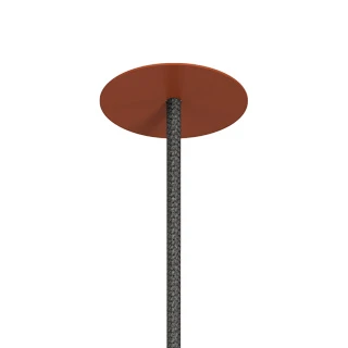 Фото #1 товара Вывод провода питания для гипсокартонного потолка SPX-CAP-FDW-R64-C6.5 (RAL8004) (Arlight, Металл)