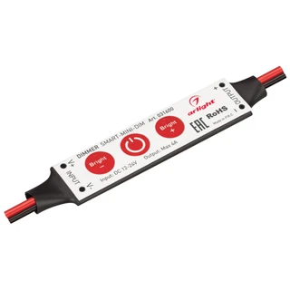 Фото #1 товара Диммер SMART-MINI-DIM (12-24V, 1x4A) (Arlight, IP20 Пластик, 5 лет)
