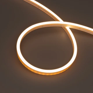 Фото #1 товара Светодиодная лента герметичная WAVE-SIDE-PU-A120-06x12mm 24V Warm2700 (8 W/m, IP68, 1m, wire x1) (Arlight, Вывод прямой, 3 года)