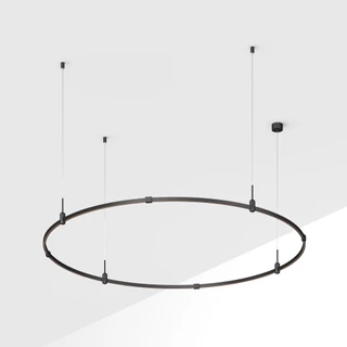 Фото #1 товара Основание ART-APRIORI-ROUND-HANG-R1800 (BK) (Arlight, IP20 Металл, 3 года)