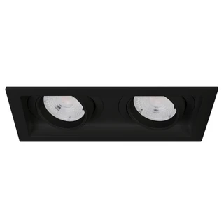 Фото #1 товара Светильник MS-VORTEX-BUILT-S170x90-2x12W Day4000 (BK-BK, 20 deg, 230V) (Arlight, IP20 Металл, 5 лет)