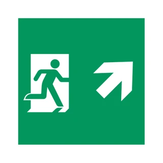 Фото #1 товара Пиктограмма EMGP-MARK-MA-RUP (Человек, Вверх-Вправо) (Arlight, Пластик)