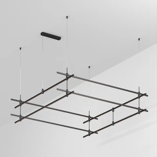 Фото #1 товара Основание ART-APRIORI-QUADRAT-2-HANG-2000x2000 (BK) (Arlight, IP20 Металл, 3 года)