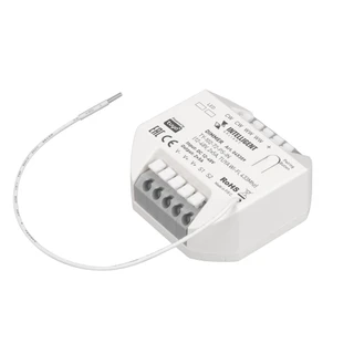 Фото #1 товара INTELLIGENT ARLIGHT Диммер TY-102-72-PS-IN (12-48V, 2x5A, TUYA Wi-Fi, 433Mhz) (IARL, IP20 Пластик, 3 года)