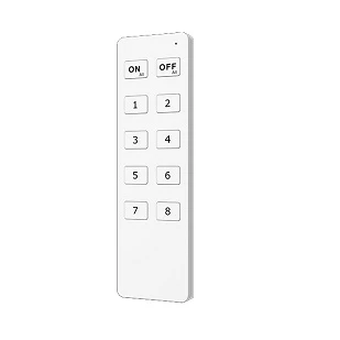 Фото #1 товара INTELLIGENT ARLIGHT Пульт SMART-801-22-8G-DIM White (3V, 2.4G) (IARL, IP20 Пластик, 5 лет)