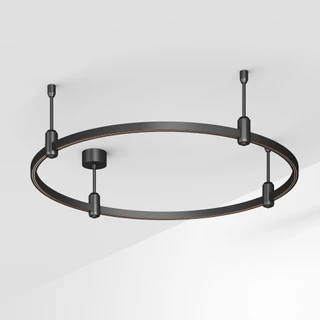 Фото #1 товара Основание ART-APRIORI-ROUND-ROD-200-R800 (BK) (Arlight, IP20 Металл, 3 года)