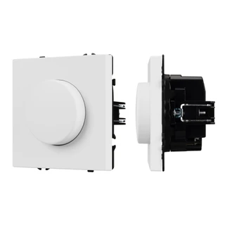Фото #1 товара Механизм светорегулятора SWT-NOBE-DLR-SFPL-WH (250V, 300W) (Arlight, Белый кварц)