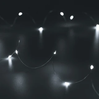 Фото #1 товара Светодиодная гирлянда ARD-DEW-HOME-2000-CLEAR-20LED-STD White6000 (1.5V, Battery Pack, Cork) (Ardecoled, IP20)