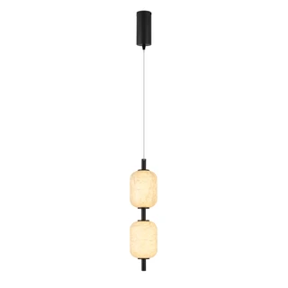 Фото #1 товара Светильник SP-CARAMELA-HANG-R120-7W Warm2700 (BK, 300 deg, 230V) (Arlight, IP20 Натуральный шелк, 3 года)