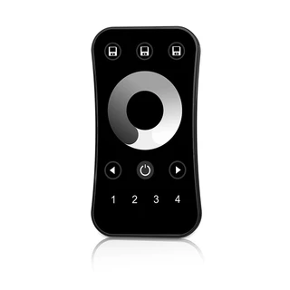 Фото #1 товара INTELLIGENT ARLIGHT Пульт SMART-801-52-4G-3SC-DIM Black (3V, 2.4G) (IARL, IP20 Пластик, 5 лет)