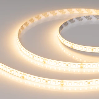 Фото #1 товара Светодиодная лента герметичная RTW-SE-A160-8mm 24V Warm2700 (12 W/m, IP65, 5m) (Arlight, 12 Вт/м, IP65)