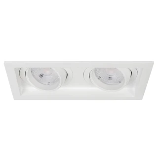 Фото #1 товара Светильник MS-VORTEX-BUILT-S170x90-2x12W Day4000 (WH-WH, 20 deg, 230V) (Arlight, IP20 Металл, 5 лет)