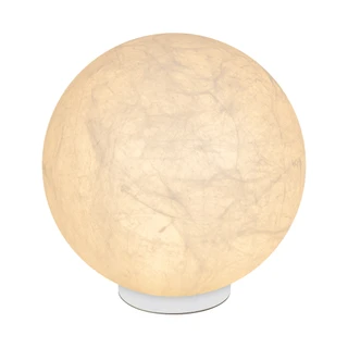 Фото #1 товара Светильник SP-SILKA-TAB-R350-11W Warm2700 (WH, 330 deg, TOUCH-DIM) (Arlight, IP20 Натуральный шелк, 3 года)
