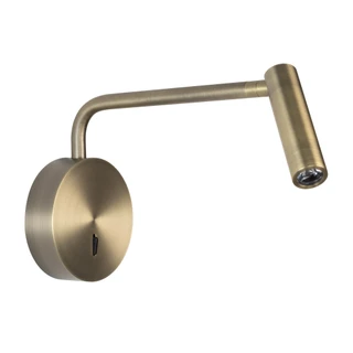 Фото #1 товара Светильник SP-VERDI-LONG-WALL-3W Warm3000 (BR, 20 deg, 230V) (Arlight, IP20 Металл, 3 года)