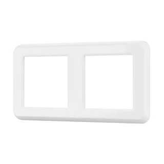 Фото #1 товара Рамка пластиковая FRM-VERSA-PL-2-WH (Arlight, -)